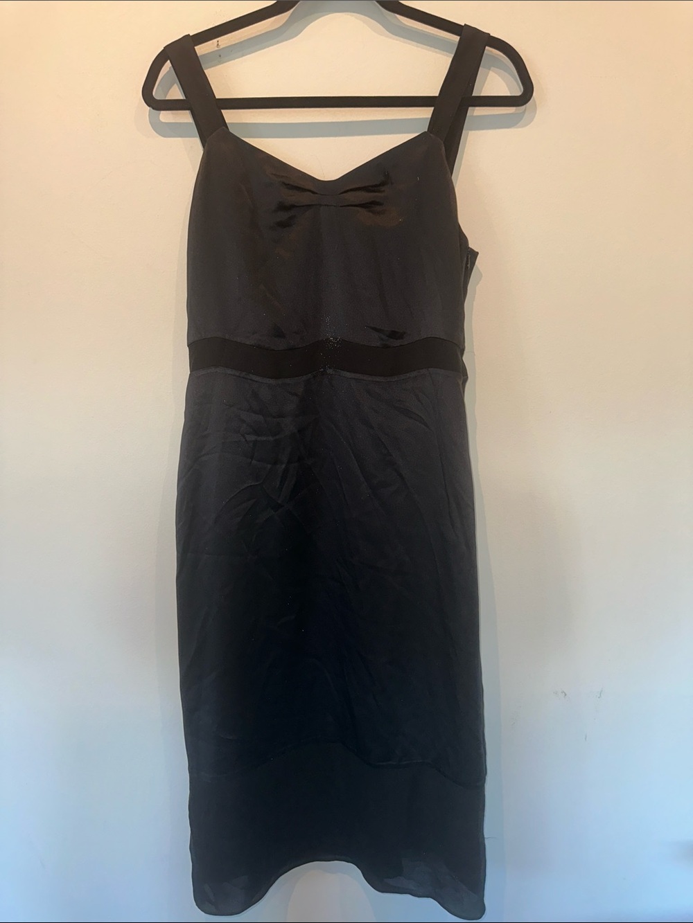 Jenni Kayne Silk Slip Dress - Black - Medium - EUC